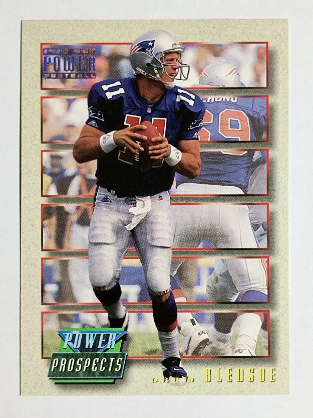 1993 Power Update Prospects #1 Drew Bledsoe RC