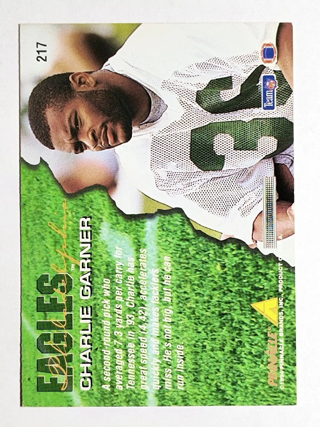 1994 Pinnacle #217 Charlie Garner RC
