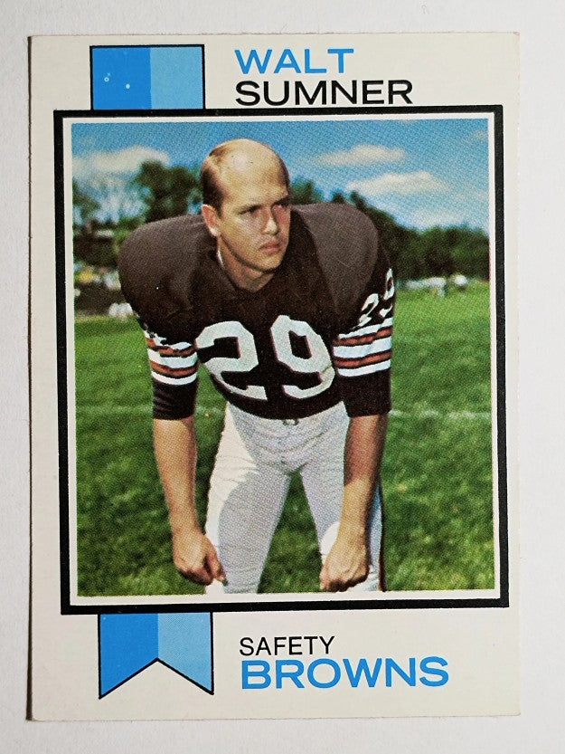 1973 Topps #348 Walt Sumner RC (VGEX)