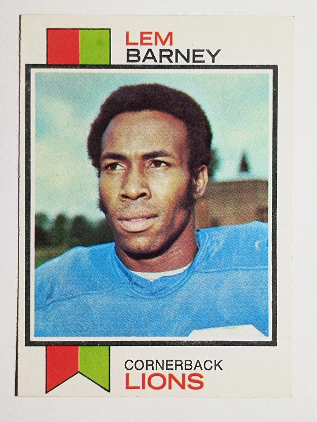 1973 Topps #370 Lem Barney (NM)