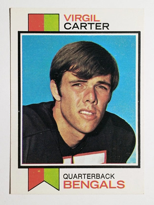 1973 Topps #392 Virgil Carter (VGEX)