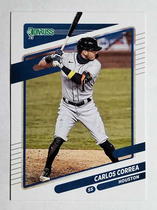 2021 Donruss #76 Carlos Correa