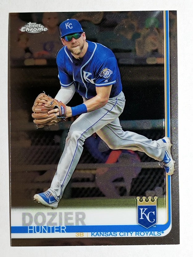 2019 Topps Chrome #166 Hunter Dozier