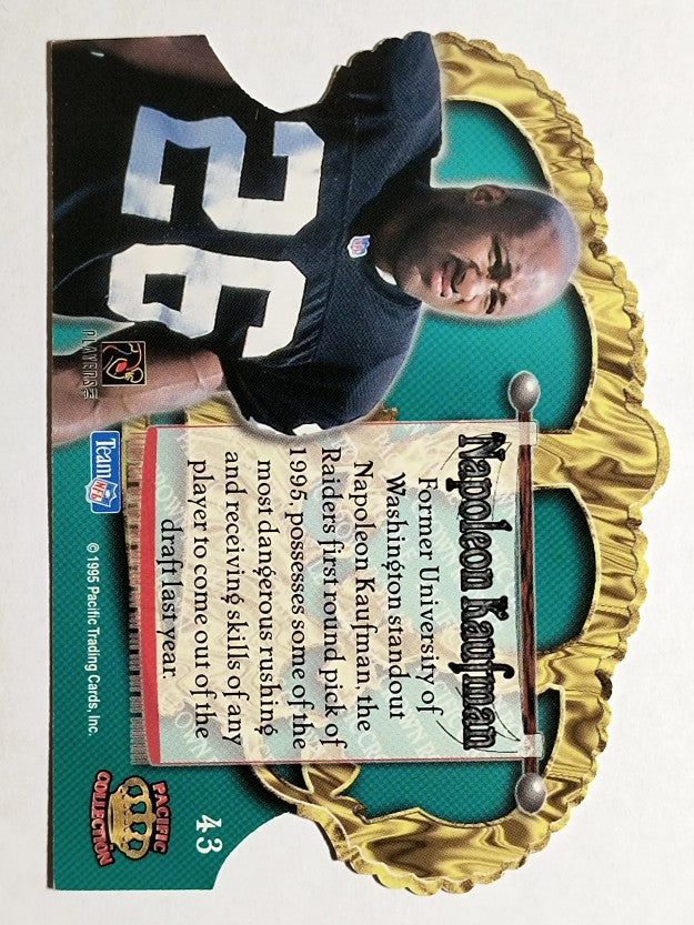 1995 Crown Royale #43 Napoleon Kaufman RC