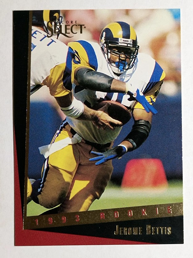 1993 Select #172 Jerome Bettis RC