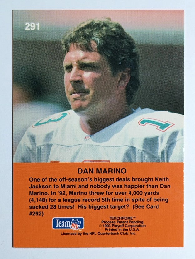 1993 Playoff #291 Dan Marino PC