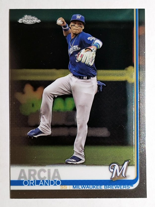 2019 Topps Chrome #189 Orlando Arcia
