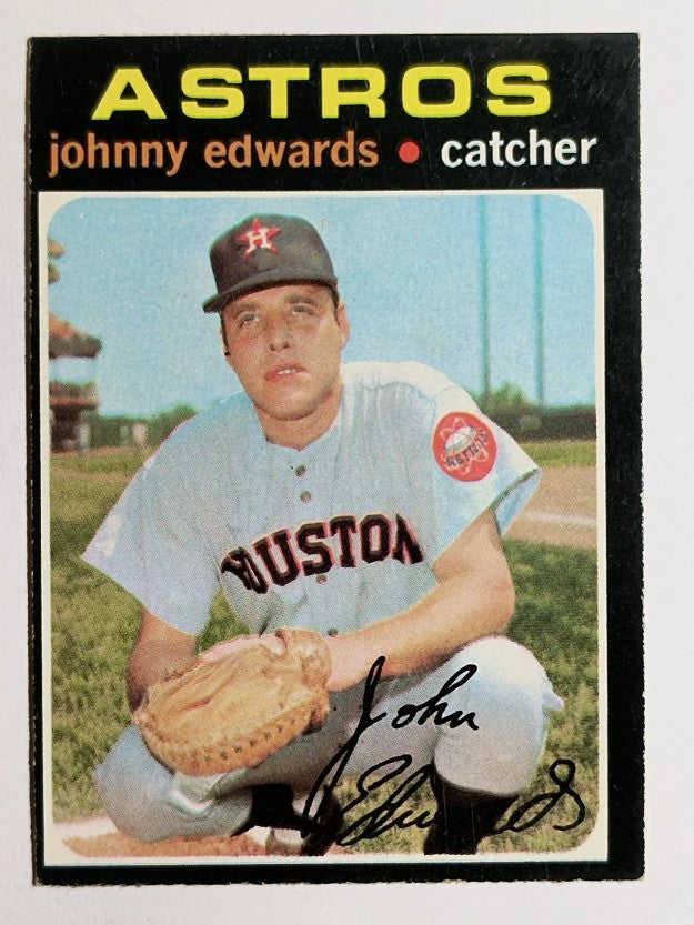 1971 Topps #44 Johnny Edwards (EX)