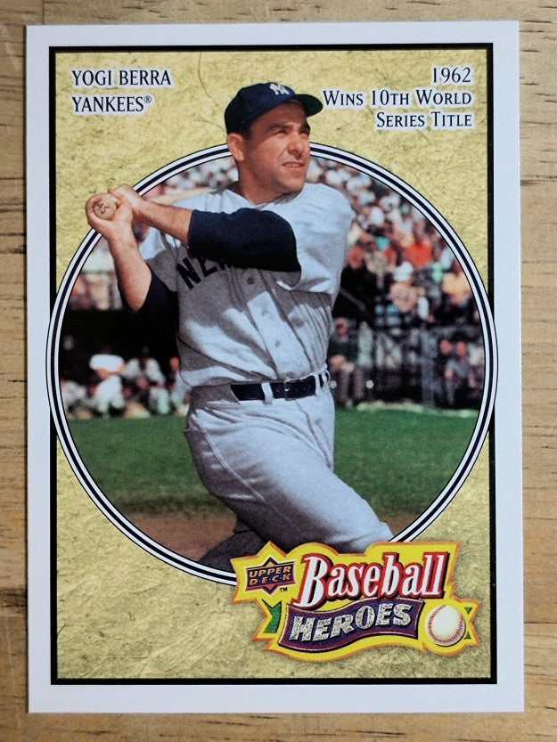 2008 Upper Deck Heroes #121 Yogi Berra