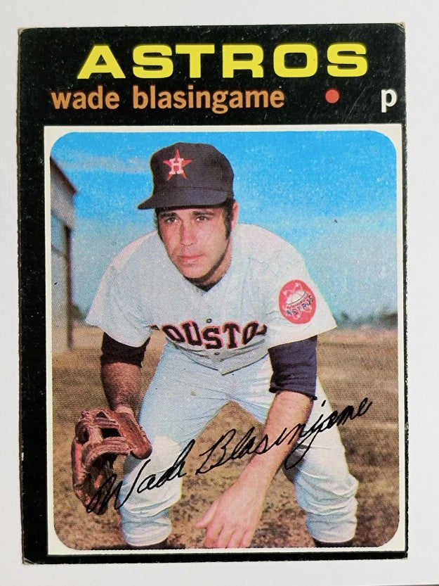 1971 Topps #79 Wade Blasingame (VGEX)