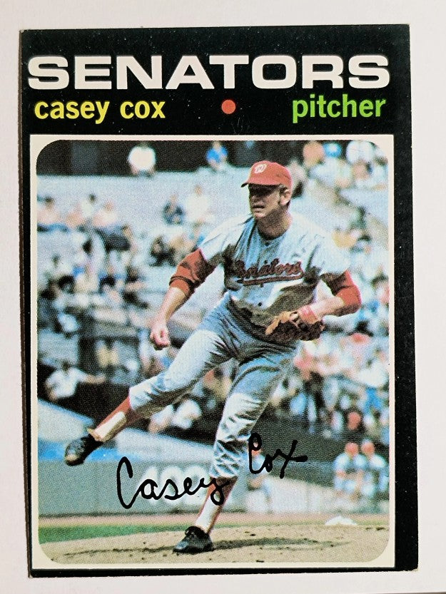 1971 Topps #82 Casey Cox (EX)