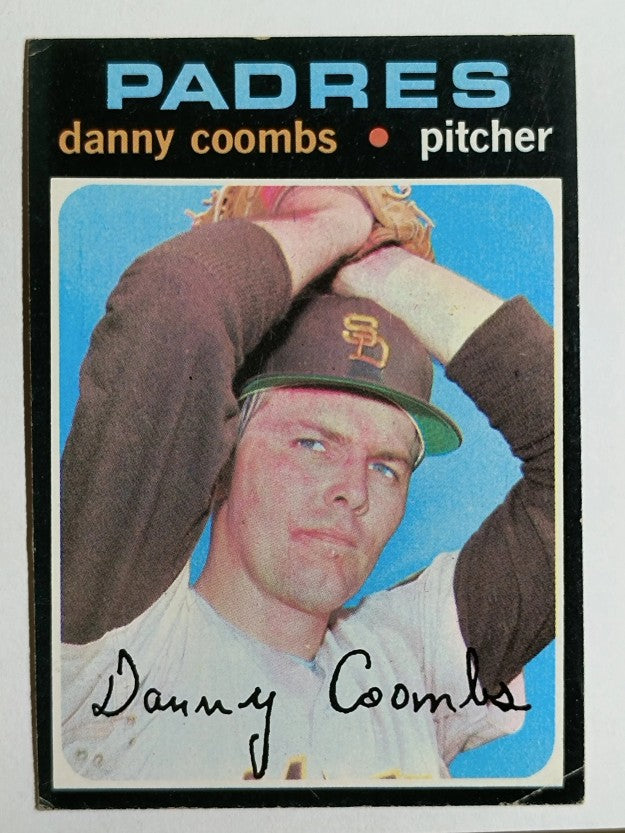 1971 Topps #126 Danny Coombs (EX)