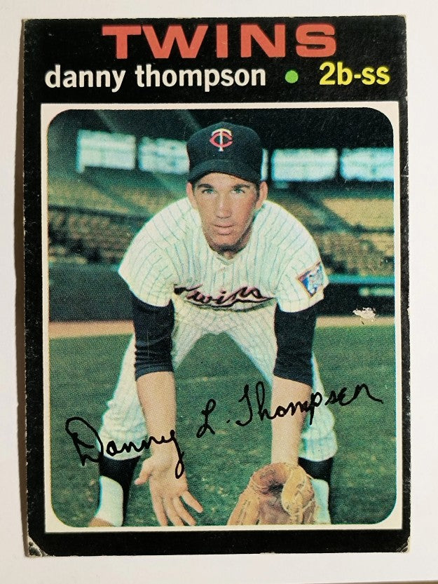 1971 Topps #127 Danny Thompson RC (GOOD)