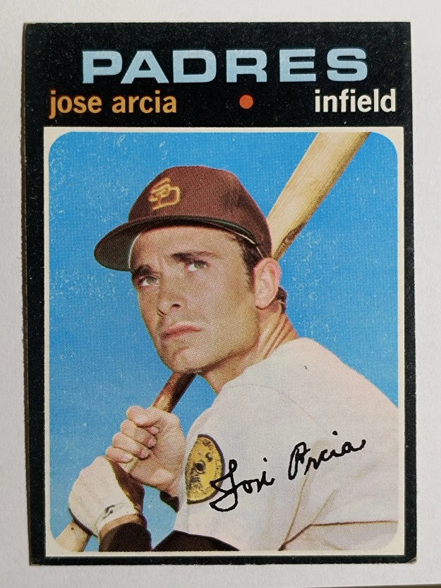 1971 Topps #134 Jose Arcia (EX)