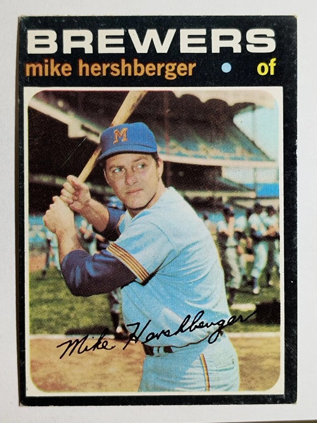 1971 Topps #149 Mike Hershberger (EX)