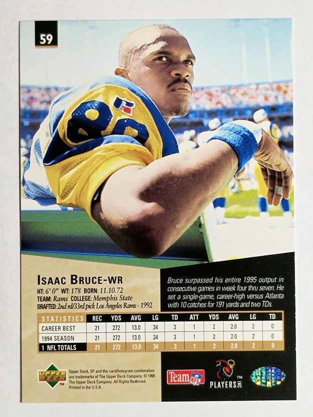 1995 SP #59 Isaac Bruce