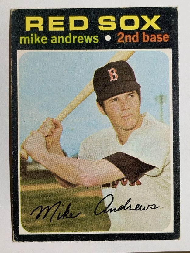 1971 Topps #191 Mike Andrews (VGEX)