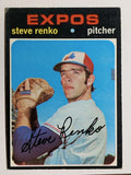 1971 Topps #209 Steve Renko (VGEX)