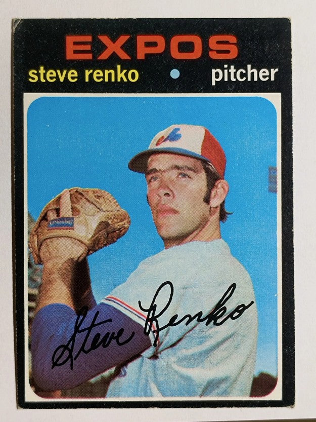 1971 Topps #209 Steve Renko (VGEX)