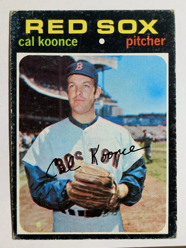 1971 Topps #254 Cal Koonce (VG)