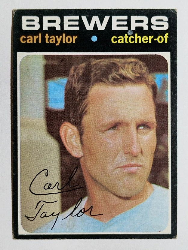 1971 Topps #353 Carl Taylor (VGEX)