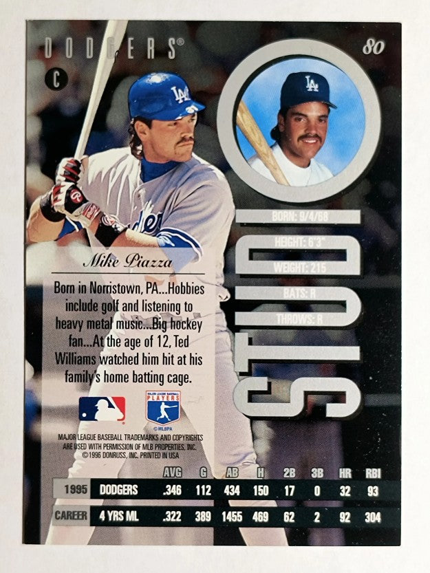 1996 Studio #80 Mike Piazza