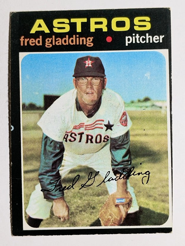 1971 Topps #381 Fred Gladding (VGEX)