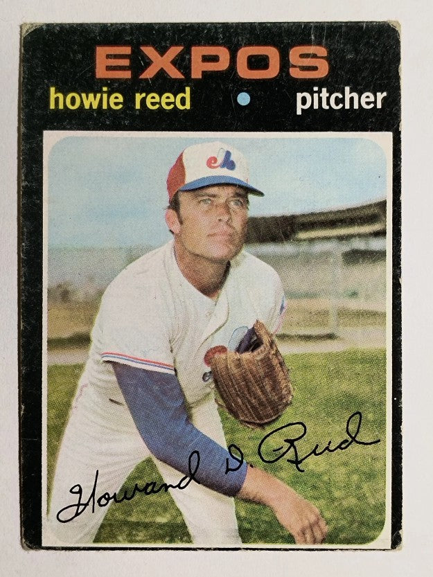 1971 Topps #398 Howie Reed (VG)