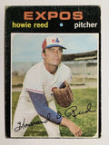1971 Topps #398 Howie Reed (VG)