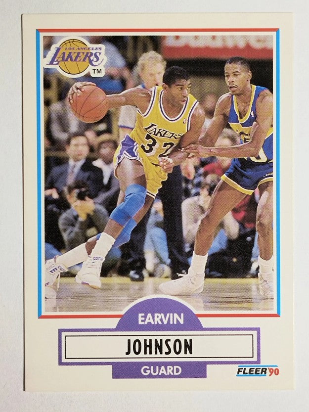 1990-91 Fleer #93 Magic Johnson