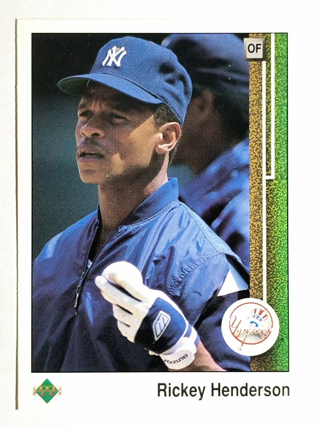 1989 Upper Deck #210 Rickey Henderson