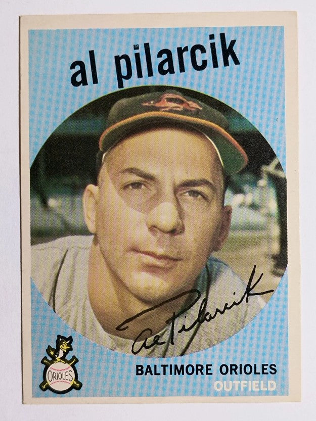 1959 Topps #7 Al Pilarcik (EX)