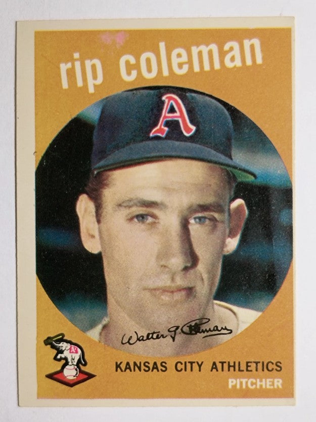 1959 Topps #51 Rip Coleman (VGEX)