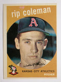 1959 Topps #51 Rip Coleman (VGEX)