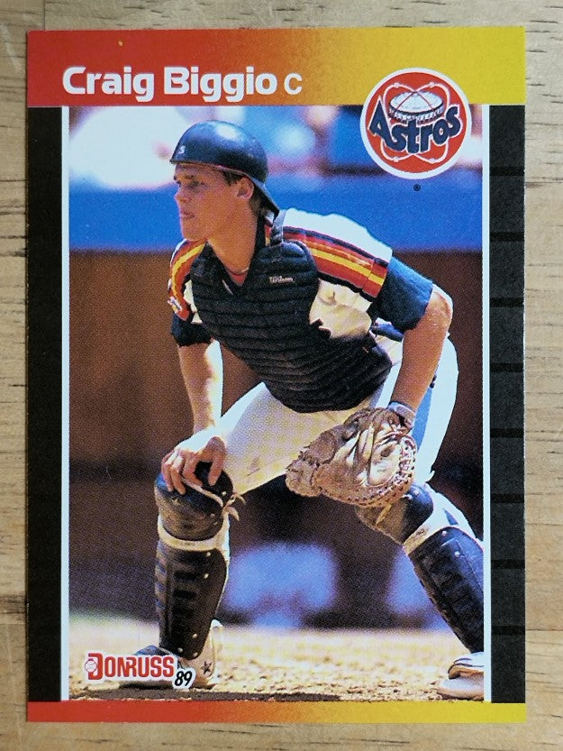 1989 Donruss #561 Craig Biggio DP RC