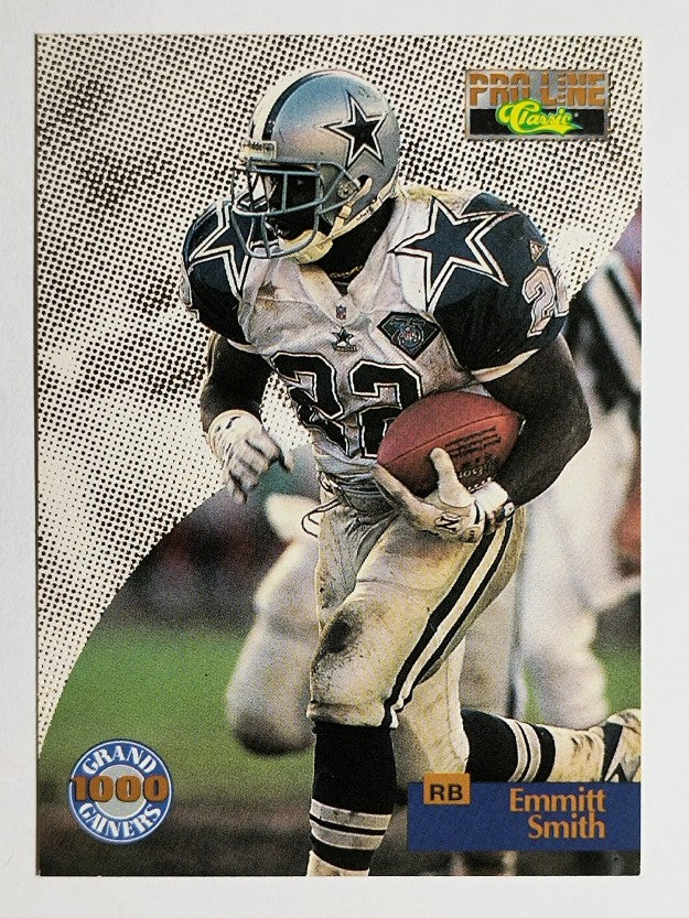 1995 Pro Line Grand Gainers #G2 Emmitt Smith