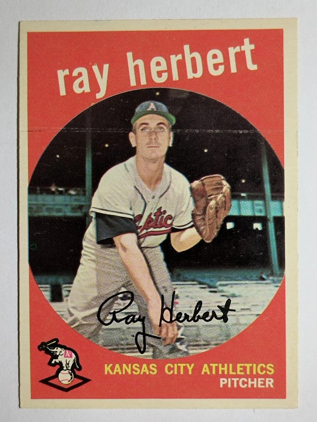 1959 Topps #154 Ray Herbert (VGEX)