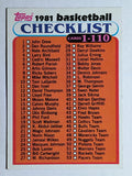 1981-82 Topps #E93B Checklist 1-110/COR numbered E93