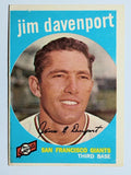 1959 Topps #198 Jim Davenport (VGEX)