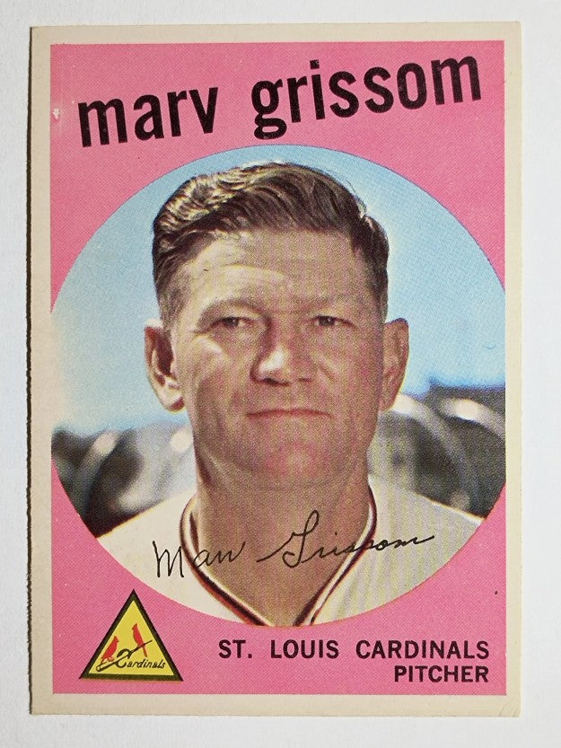 1959 Topps #243 Marv Grissom (EX)