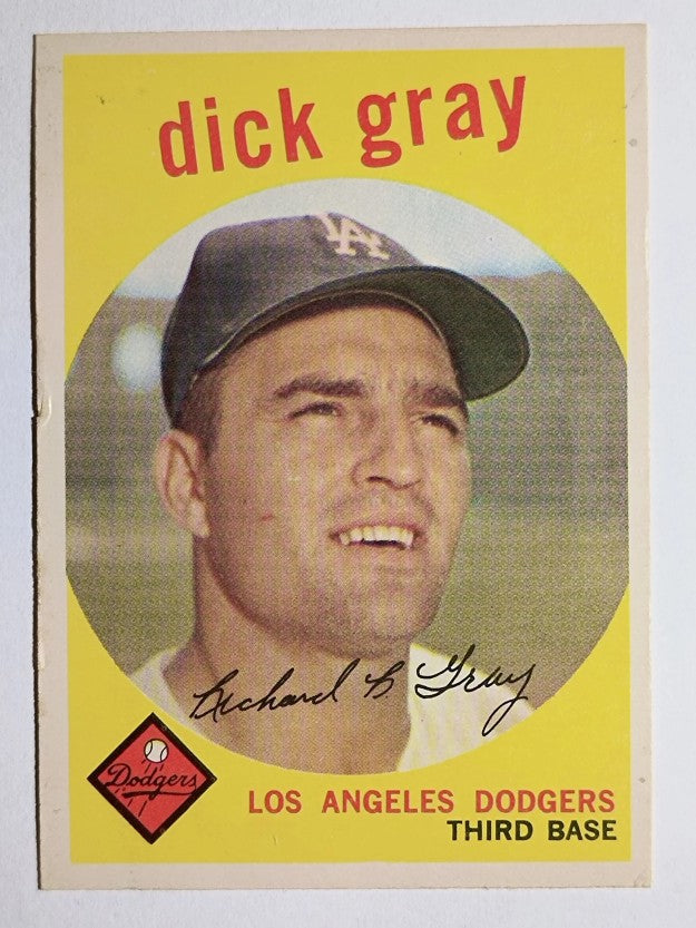 1959 Topps #244 Dick Gray (VGEX)