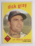 1959 Topps #244 Dick Gray (VGEX)