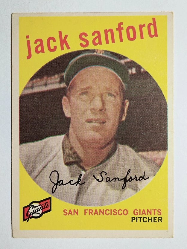 1959 Topps #275 Jack Sanford (VGEX)