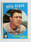1959 Topps #299 Billy Klaus (VGEX)