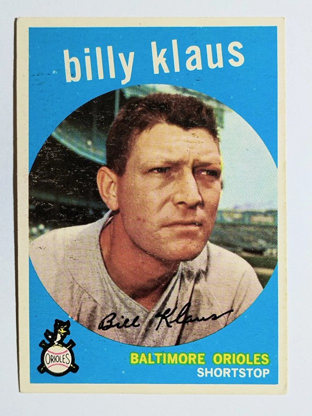 1959 Topps #299 Billy Klaus (VGEX)
