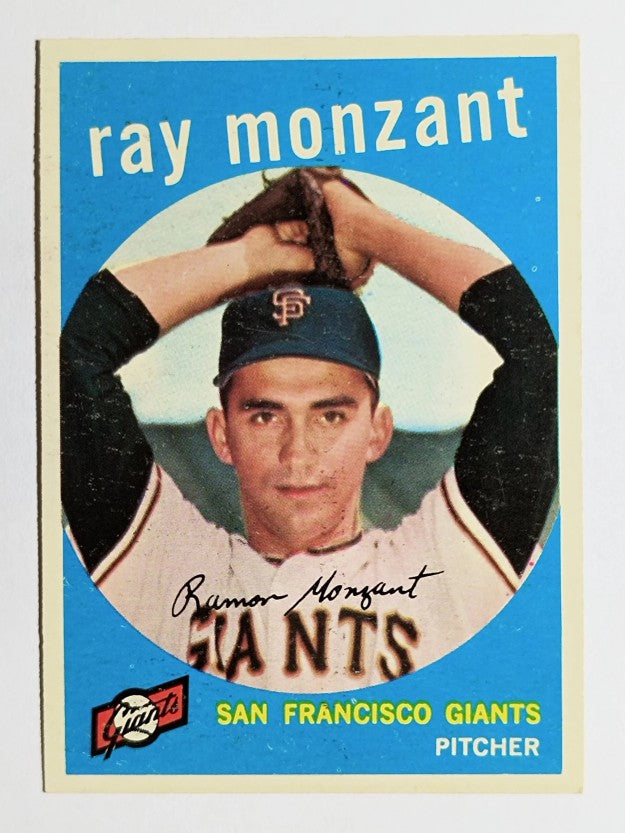 1959 Topps #332 Ray Monzant (EX)