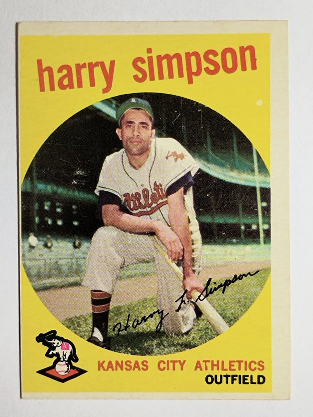 1959 Topps #333 Harry Simpson (VG)
