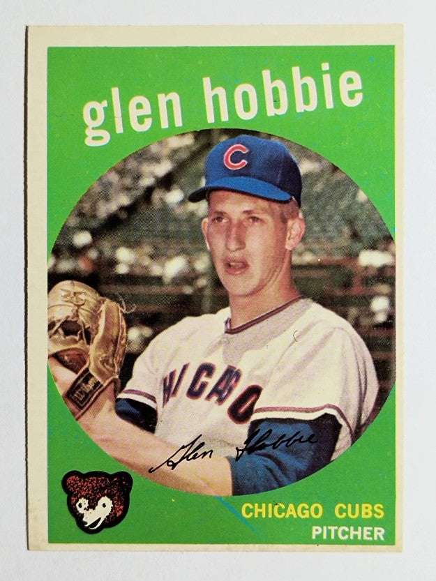 1959 Topps #334 Glen Hobbie (EX)