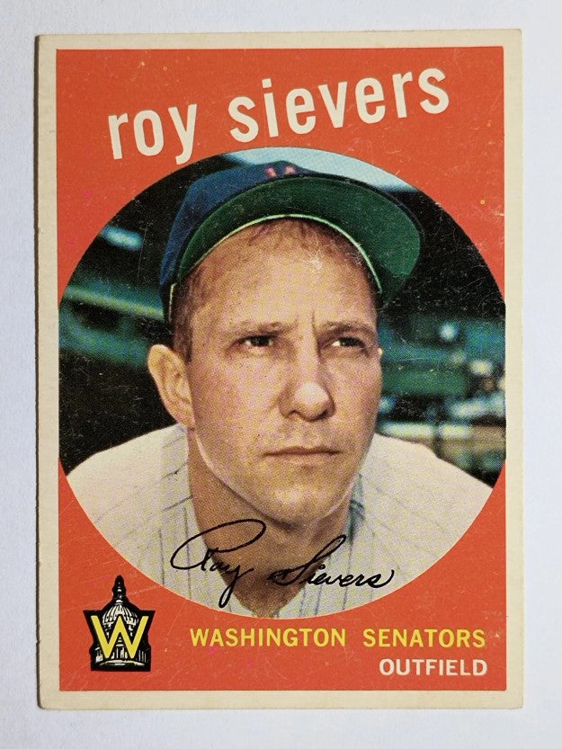 1959 Topps #340 Roy Sievers (VGEX)