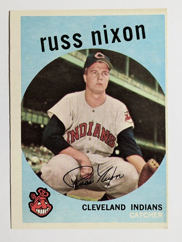 1959 Topps #344 Russ Nixon (VG)